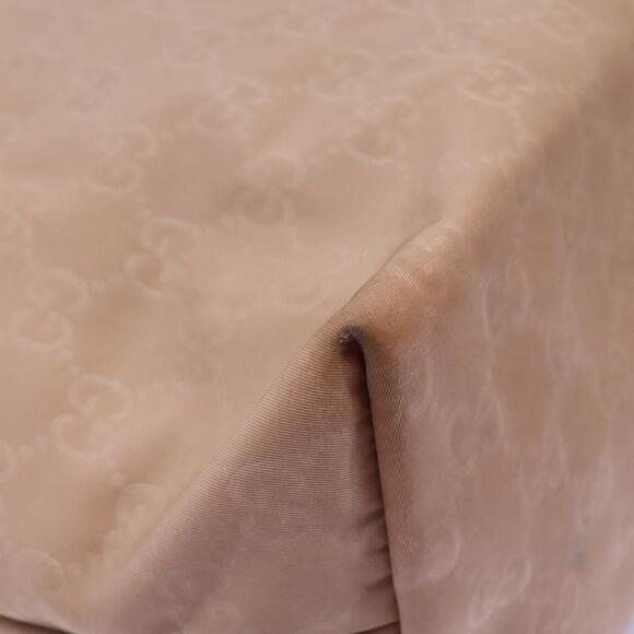 GUCCI GG Canvas Tote Bag Nylon Pink Silver - Picture 12 of 16